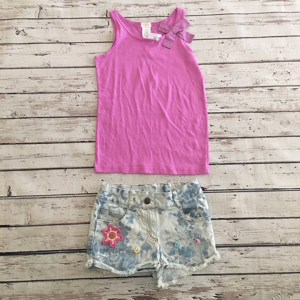 Girls super cute short set